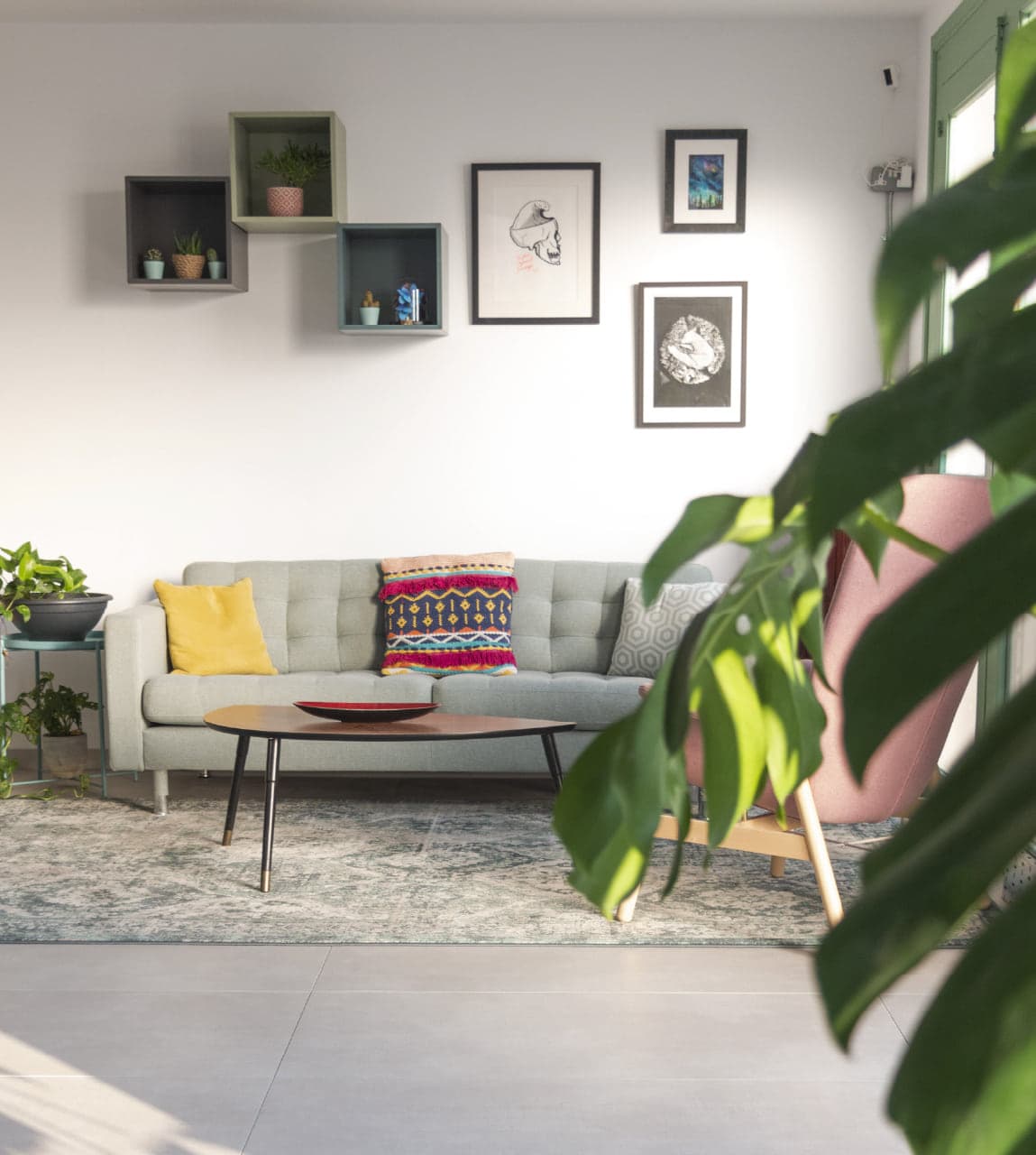 Relaxed lounge area at Native coworking