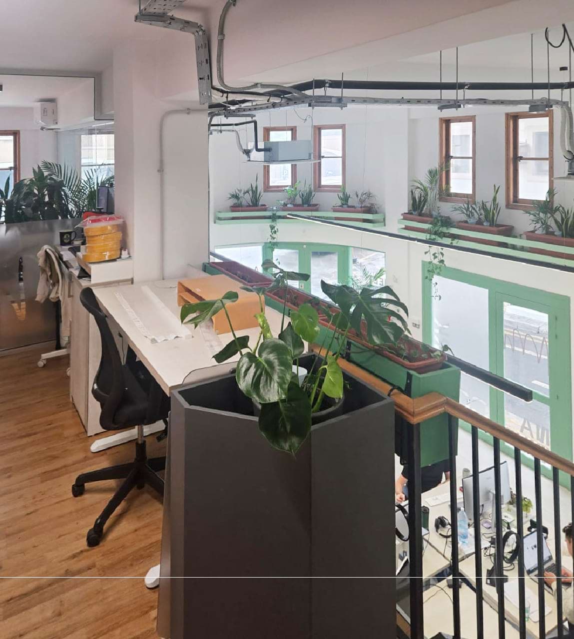 Top floor workspace at Native coworking