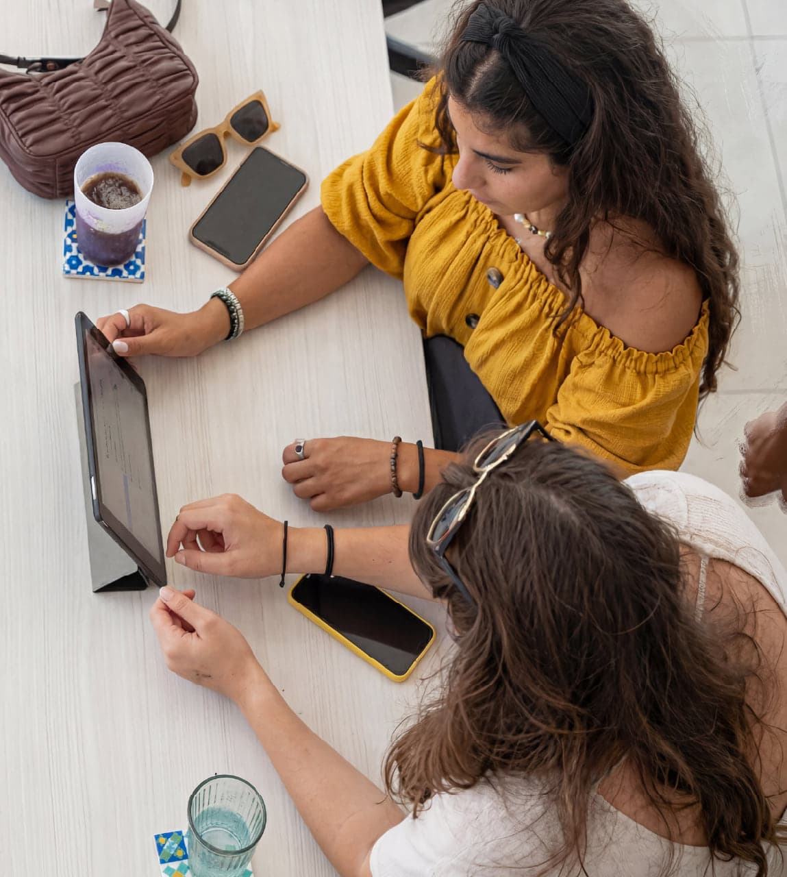 Two women collaborating at Native coworking space